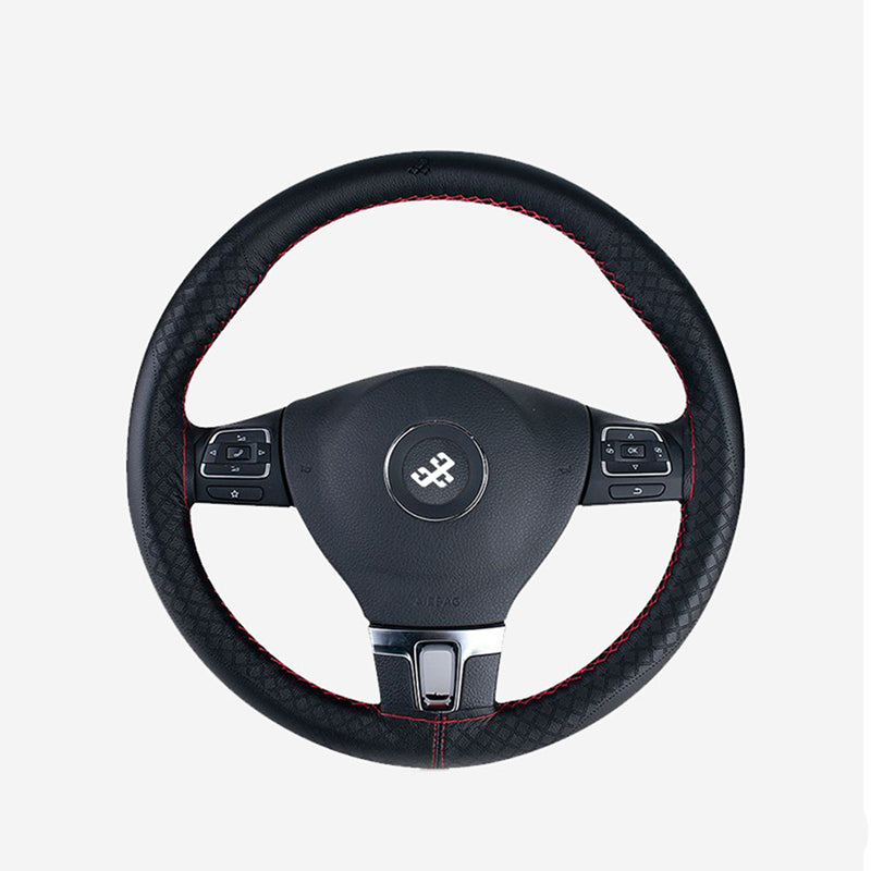CZB012-Microfiber leather  Universal Car Steering Wheel Cover
