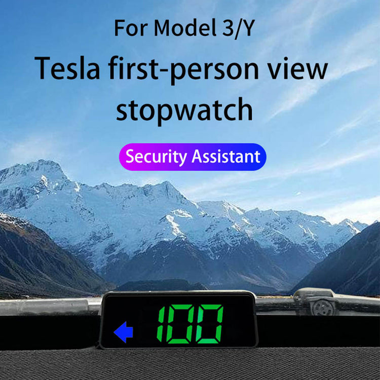 Model 3/Y Dashboard Hidden HUD